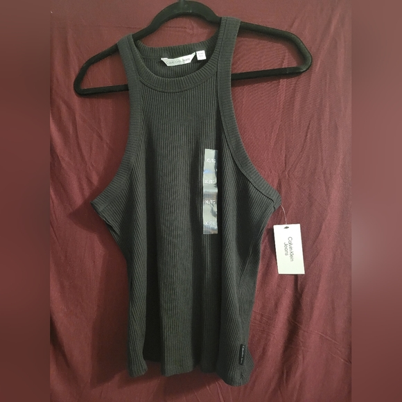 Calvin Klein Ribbed Tank Top - Picture 1 of 2